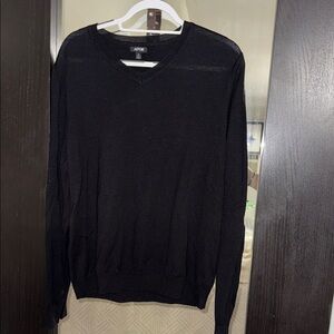 Men's Apt 9 Black V-Neck Sweater Size XL